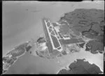 Auckland airport at Mangere, under construction