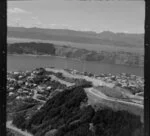 Mt Victoria Wellington, looking towards Miramar Peninsula, Eastbourne in background