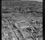 Berhampore, Wellington, including Athletic Park and Macalister Park, Vogeltown in background