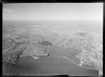 Auckland, general view at high altitude