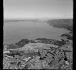 Maungakiekie Golf Course, Mount Roskill and Manukau Harbour, Auckland