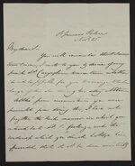 Letter - William Ashley