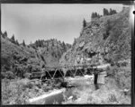 Railway bridge over Karangahake Gorge, Hauraki District