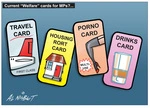 Nisbet, Alistair, 1958- :Current "welfare" cards for MPs?... 20 August 2011