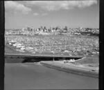 Westhaven marina, looking toward central Auckland