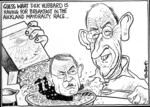 Scott, Thomas, 1947- :Guess what Dick Hubbard is having for breakfast in the Auckland mayoralty race... Dominion Post, 1 September 2004.