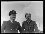 Captain HLM Glover of BOAC Harlequin and his brother BG Glover