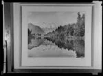 Lake Matheson with Mt Cook, South Westland