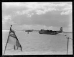 Seaplane Awarua at Mechanics Bay, Auckland