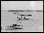 Seaplane Centaurus, Imperial Airways Ltd, in the harbour