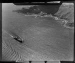 Evans Bay, Wellington, showing Shelley Bay Road and Point Halswell