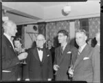 Royal New Zealand Air Force Association sherry party for Sir Keith Park (left)