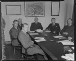 Pano Air Race committee, from left to right are R Archibald, W A Hopkins, H C Hurst, H D Christie, J R Stannage, J R Dench