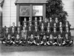 Formal class photo, Christ's College, Christchurch