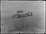 Three Lockheed Hudson aircraft, including NZ2001, Royal New Zealand Air Force air sales, Whenuapai