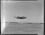 New Zealand National Airways Corporation Lockheed Lodestar airplane ZK-ANA, Paraparaumu airport