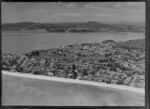 Cheltenham Beach, North Shore City, Auckland, including Waitemata Harbour, Devonport and looking through to Auckland City