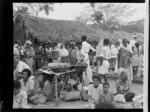 Fijians at the market at Ba, Fiji