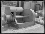 A part of the Tasman Empire Airways Ltd pontoon, Mechanics Bay, Auckland