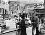 Burridge's grocery shop interior, Miramar