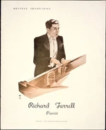 New Zealand Broadcasting Service :Recital programme ... Richard Farrell, pianist / Direction - New Zealand Broadcasting Service. Town Hall, Wellington, Saturday, July 3rd, 1948. [Cover].
