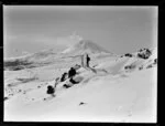 Mount Ngauruhoe, under snow