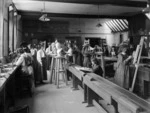 Sculpture class at the University of Canterbury School of Arts