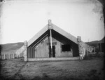 Kahuranaki, a carved house at Te Hauke, Hawke's Bay