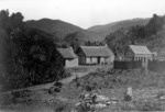 Dwellings and storehouse, Mount Peel