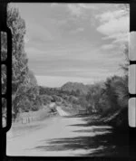 Ruatoria, Gisborne District, showing Mount Hikurangi in the distance