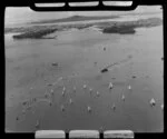 Auckland Regatta, yachts on Auckland Harbour