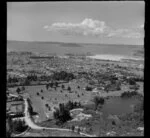 Rotorua scene, including Lake Rotorua