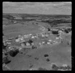 Maungaturoto, Northland, showing houses and countryside