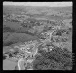 Maungaturoto, Northland, showing houses and countryside