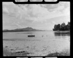 Children playing in the water, Whitianga harbour