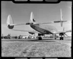 Aircraft on airfield, dedication of Harewood Airport, Christchurch