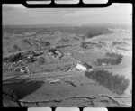 Tokoroa, South Waikato District, Waikato Region, including surrounding farmland and nearby pine forests