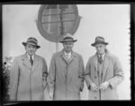Edward Fife, Bob Askew, George Bolt, Lockheed Aircraft Representatives