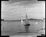 Yachting at Okahu Bay, Auckland