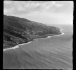 Woody Head, Raglan, Waikato District, showing coastline