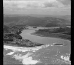 Mokau River mouth, Mokau, Waikato District