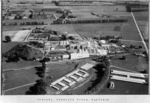 Aerial view of the Tomoana Freezing Works, Hastings