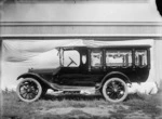 Ryan, Paddy :Dodge hearse owned by Boyd & Son, funeral directors, Martinborough