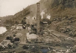 New Zealand Government Tourist Department : Brick and tile works at Brunner, West Coast