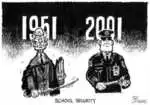 Evans, Malcolm 1945- : School Security. 1951. 2001. New Zealand Herald, 28 May 2001.