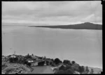 Looking towards Rangitoto Island from Mission Bay, Auckland