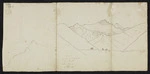 Haast, Johann Franz Julius von, 1822-1887: View from junction of R Burke with River Haast - clear sky. 14 Feb[ruary] 1863.