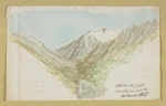 Haast, Johann Franz Julius von, 1822-1887: Whitcombe's Pass 3 miles from saddle 14 March 1866