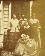 Mrs Crawford and servants