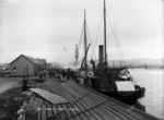 Wharf, Hokitika, N.Z.